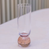 Taça Bubble champanhe ambar