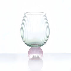 Taça Collors verde e rosa