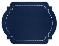 Jogo americano Classic Azul e Branco
