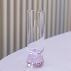 Taça Bubble champanhe rosa