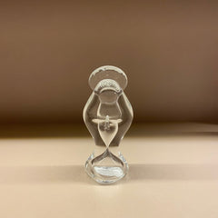 Mini Santa de Murano Cristal