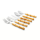 Faqueiro Garbo Bamboo Natural Silver
