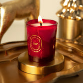 Vela Maçã Vermelha e canela Mini