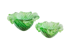 Cachepot G com pó de ouro