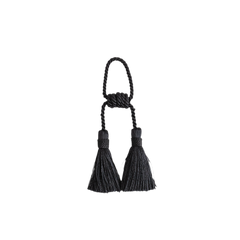 Kit 2 Porta Guardanapos Tassel Preto