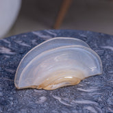 Porta Guardanapo leque champanhe com ouro