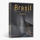 Livro Brasil Arquitetura e decoração + capa acrílica