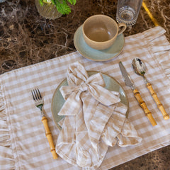 Faqueiro Garbo Bamboo Natural Silver