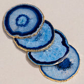 Kit Porta Copos Ágata Azul