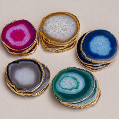 Kit Porta Copos Ágata Preto