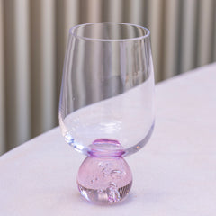 Taça Bubble rosa