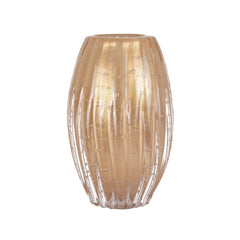 Vaso Valdes P champanhe com pó de ouro