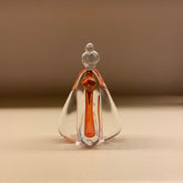 Mini Nossa Senhora da Aparecida de Murano Quartzo Pink