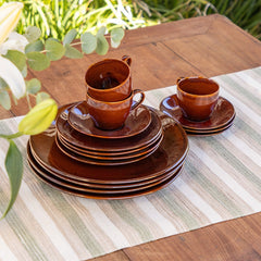 Conjunto 6 pratos rasos Cobalt