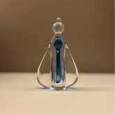 Mini Nossa Senhora da Aparecida de Murano Aqua Marine