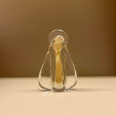 Mini Nossa Senhora de Murano New ambar com ouro