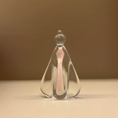 Mini Nossa Senhora da Aparecida de Murano Jade rosa