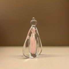 Mini Nossa Senhora da Aparecida de Murano Jade rosa