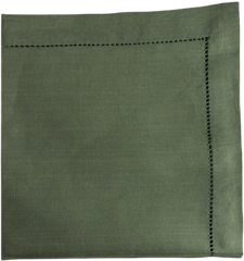 Guardanapo 100% algodão Verde Musgo