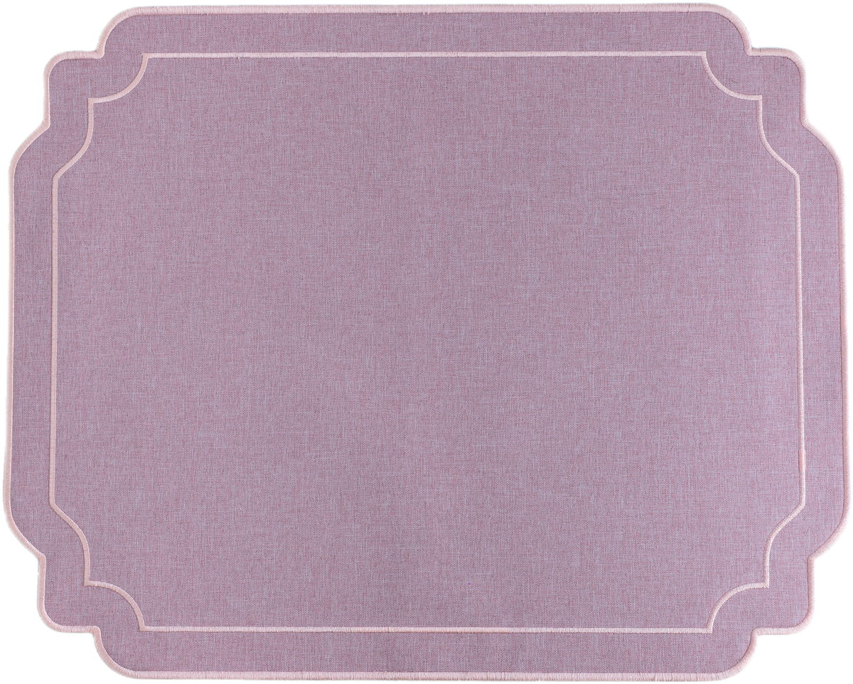 Jogo americano basic rose