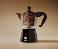 Cafeteira Moka Express Bialetti x D&G Leopardo 6 xic
