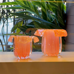 Vaso Salvador PP quartzo rose