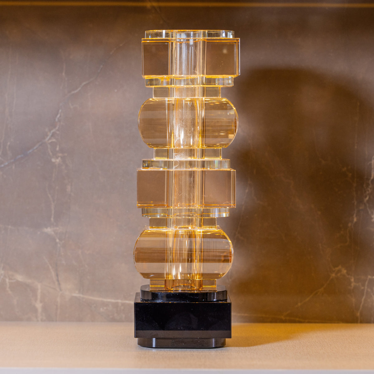 Vaso de cristal God and Black G