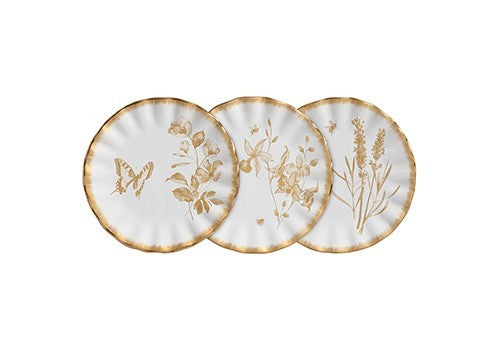 Conjunto de pratos de sobremesa Demoiselle