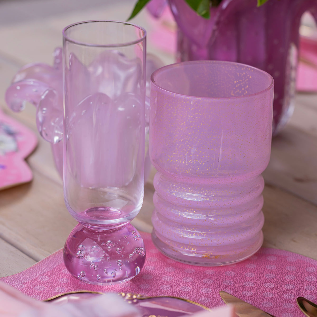 Copo Murano Rosa