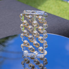 Vaso de cristal Bubble champanhe