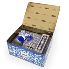 Conjunto Moka Express Bialetti x D&G Blu mediterrâneo