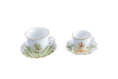 Conjunto de xícaras para café Água de Coco
