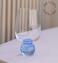 Taça Bubble azul