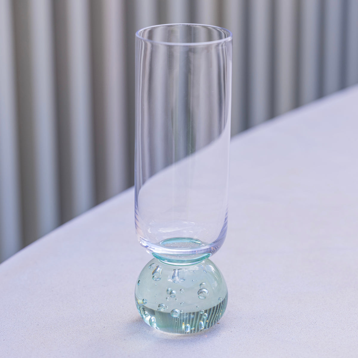 Taça Bubble champanhe verde
