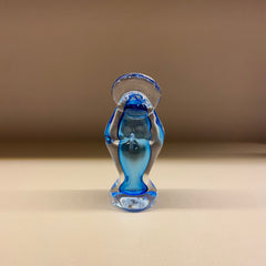 Mini Santa de Murano Aqua Marine
