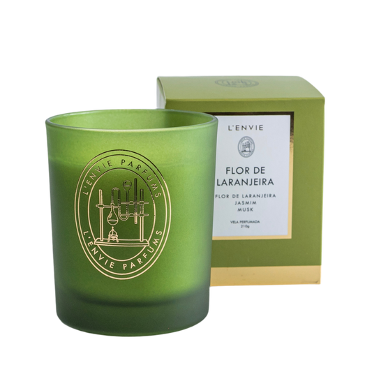 Vela perfumada Flor de Laranjeira