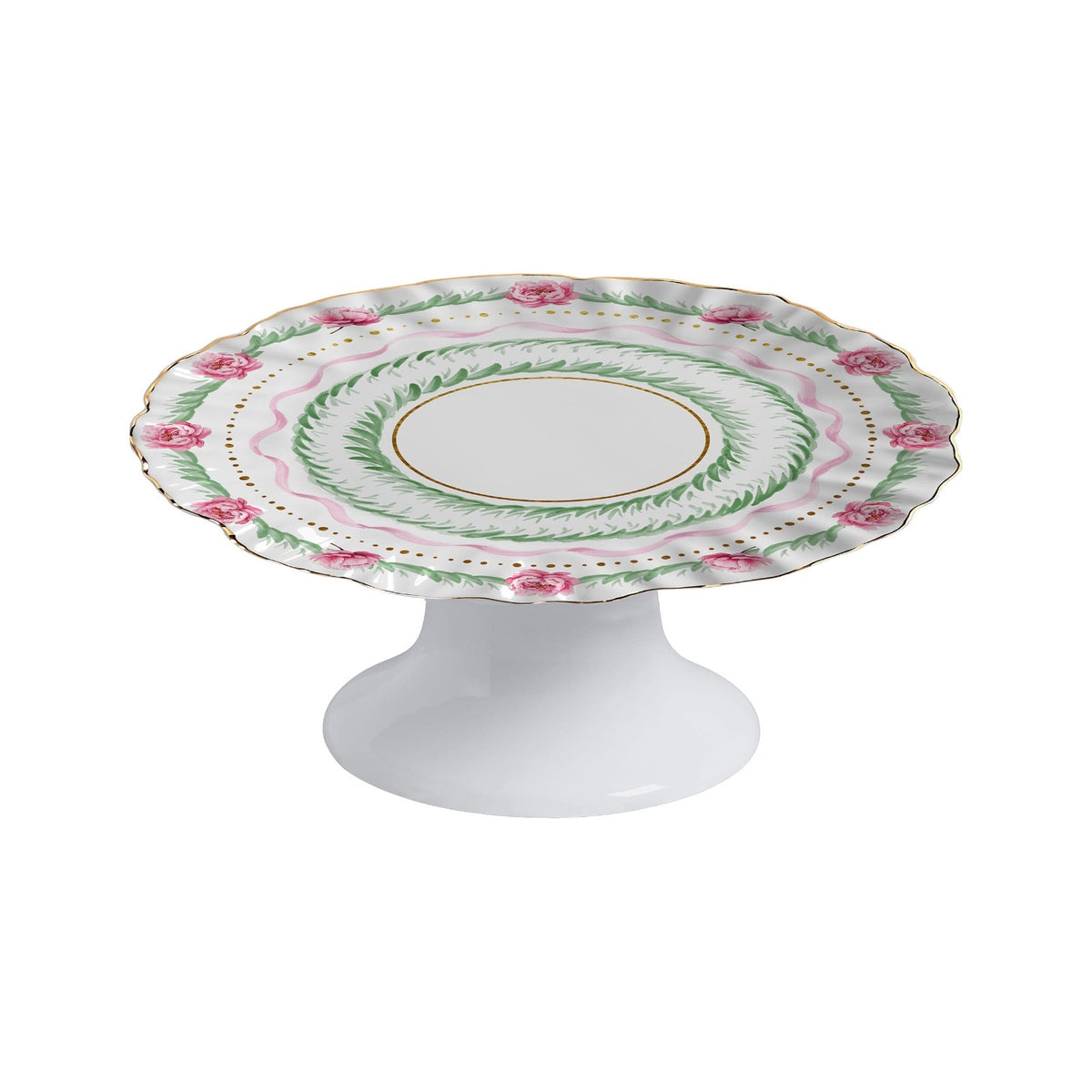 Prato Bolo Fleur de Rose