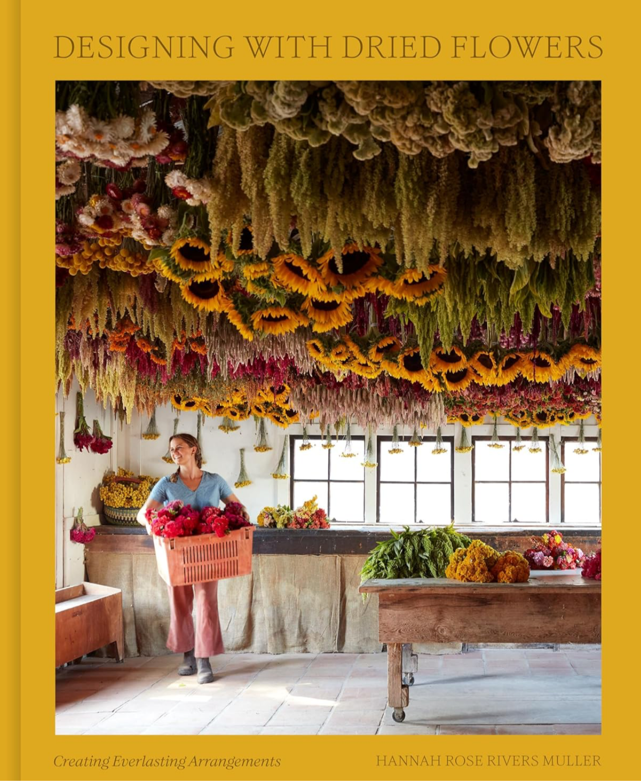 Designing with dried flowers