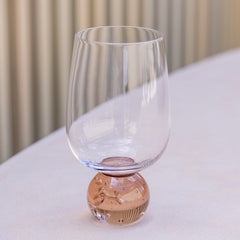 Taça Bubble âmbar