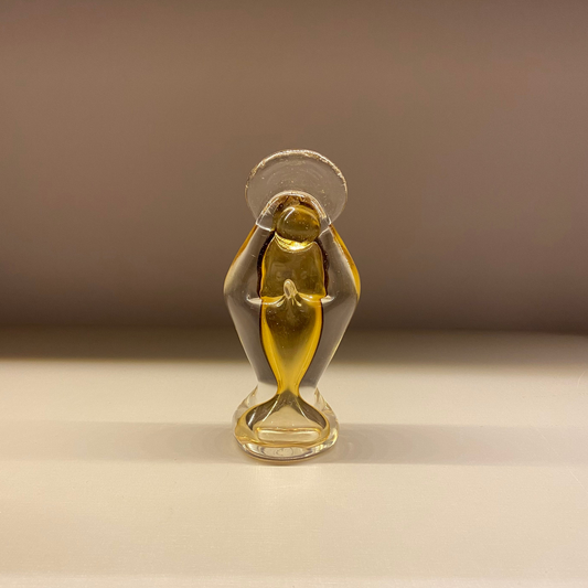 Mini Santa de Murano Ambar