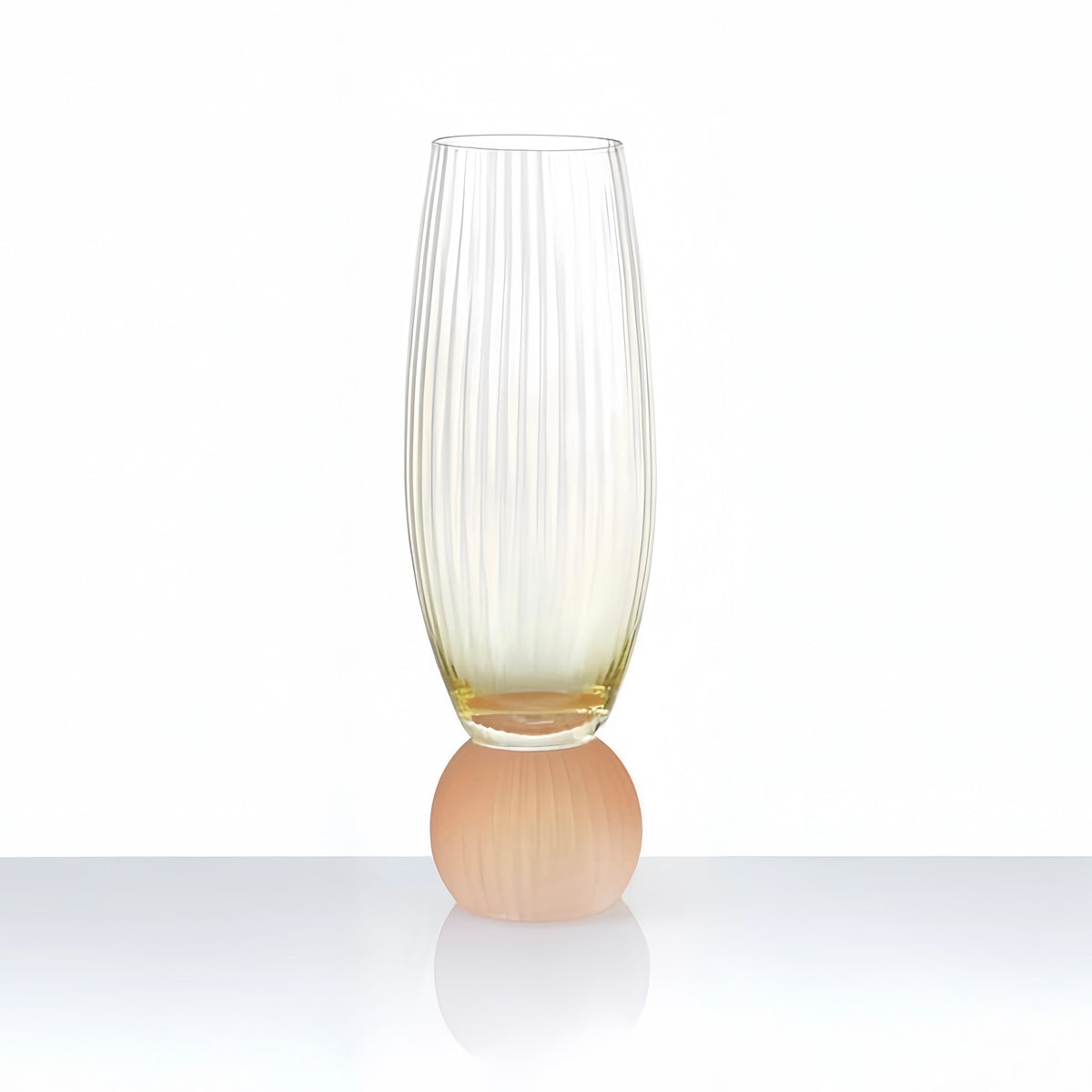 Taça Collors amarelo e laranja