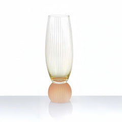 Taça Collors amarelo e laranja
