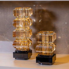 Vaso de cristal God and Black G