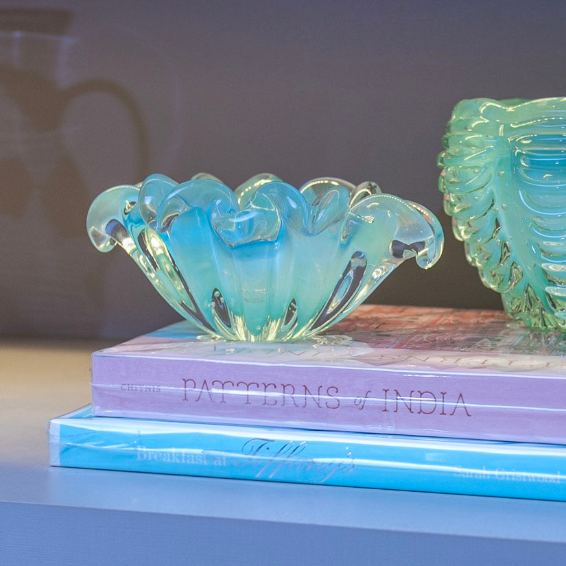 Bowl de Murano azul tiffany