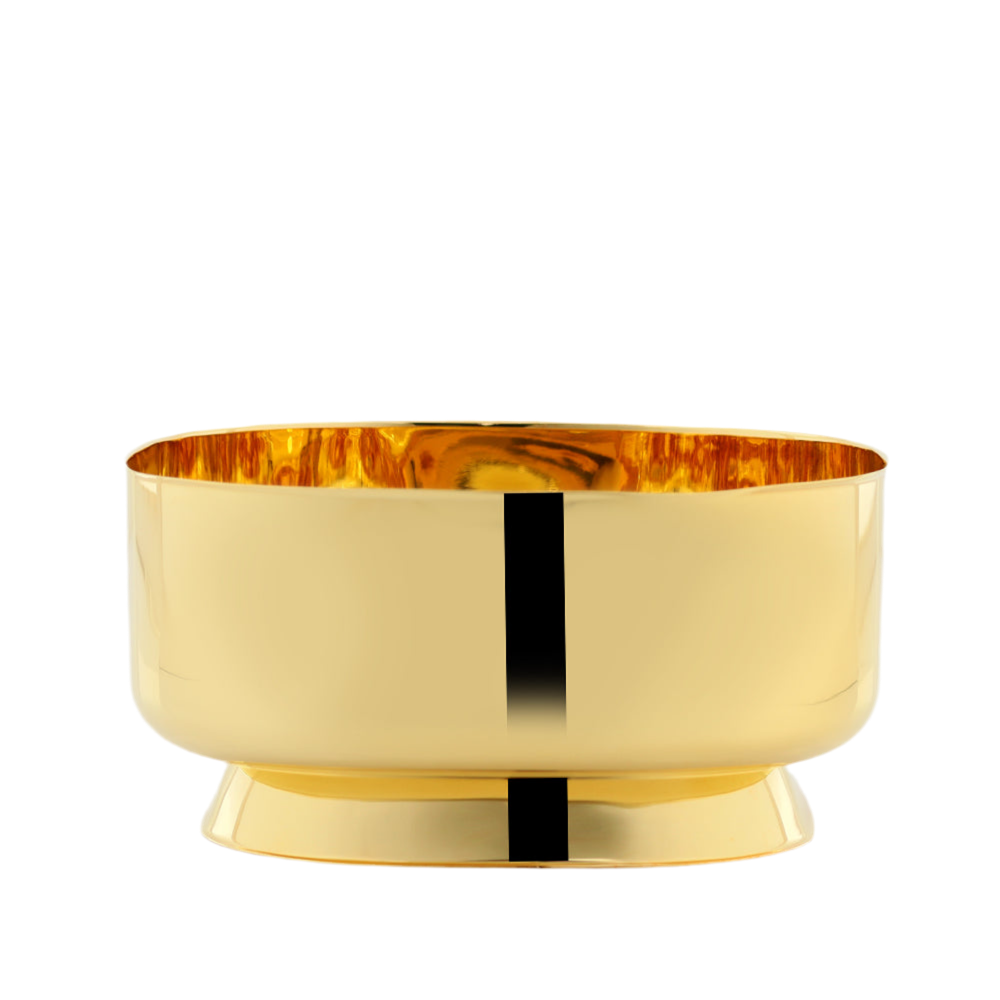 Cachepot Bellini ouro Riva