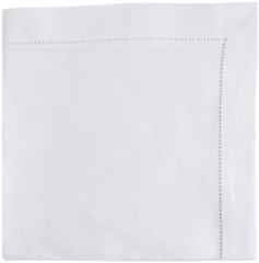 Guardanapo 100% algodão Branco