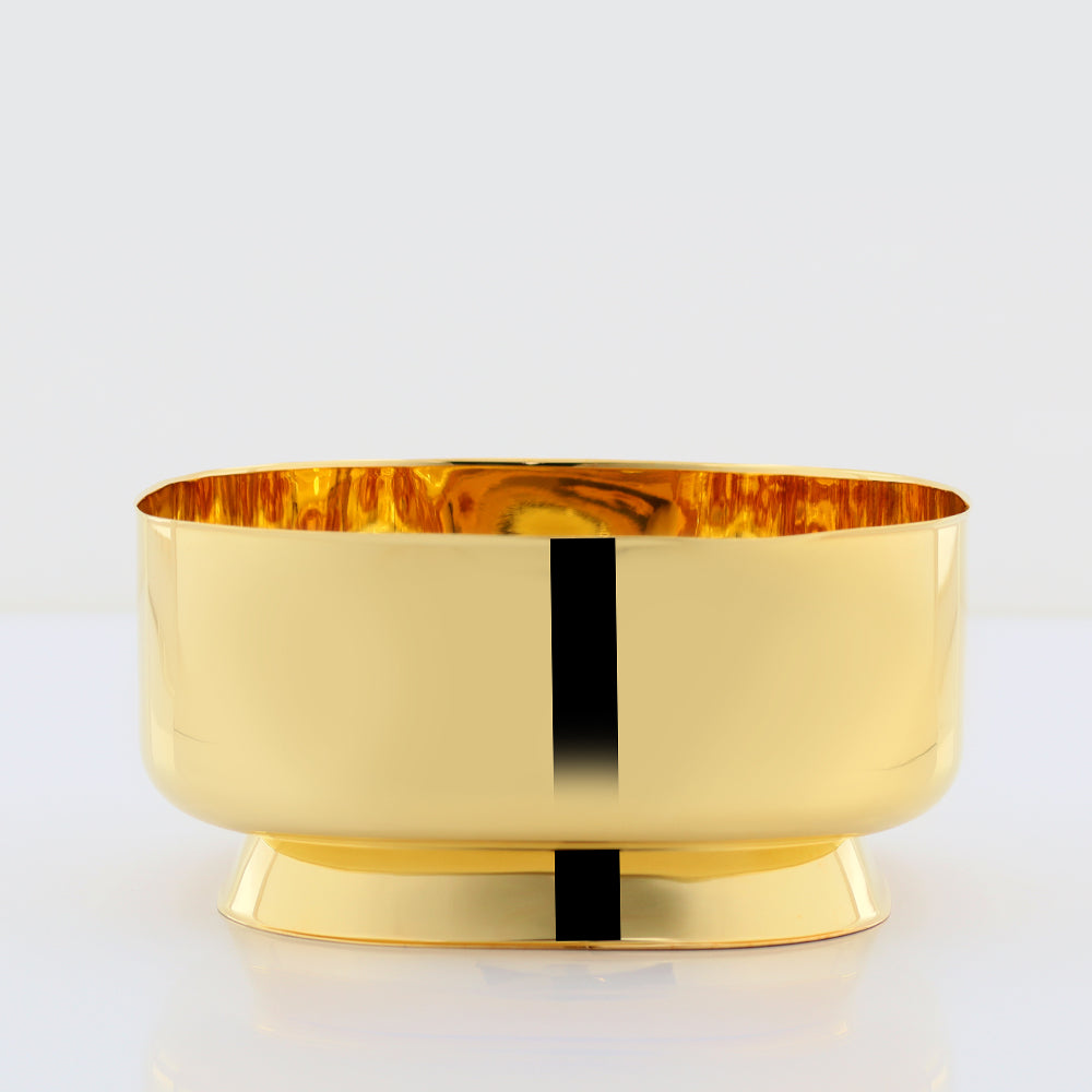 Cachepot Bellini ouro Riva