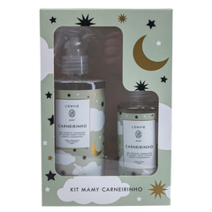Kit de água perfumada e home spray Mamy Carneiririnho