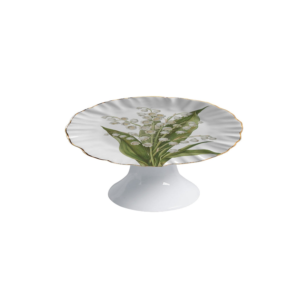 Porta Petit Four Lily of the valey