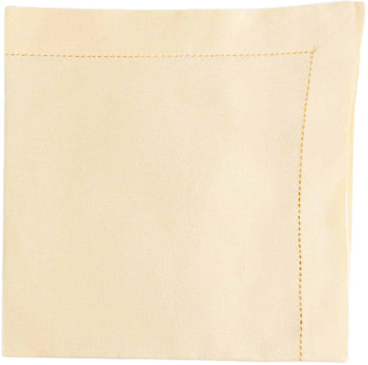 Guardanapo 100% algodão Amarelo Claro